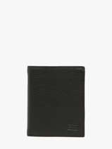 Portefeuille Leder Crinkles Zwart caviar 14089