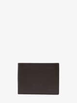 Portefeuille Leder Crinkles Bruin caviar 14086