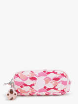 Pennenzak 3 Compartimenten Kipling Roze back to school / pbg PBGI3560