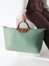 Longchamp Le pliage original Reistassen Groen-vue-porte