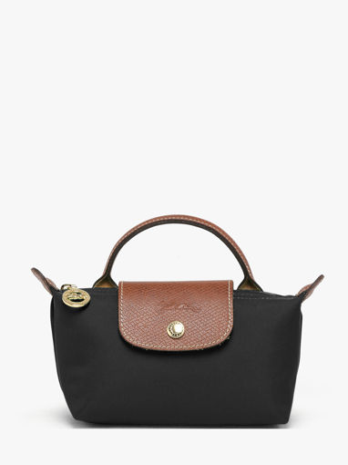 Longchamp Le pliage original Clutch Bruin