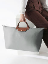 Longchamp Le pliage original Reistassen Grijs-vue-porte
