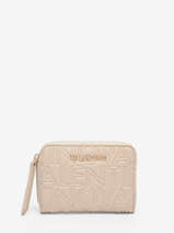 Portemonnee Valentino Beige pansy VPS8PG37