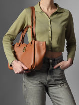 Schoudertas Milano Horizon  Leder Lancaster Beige milano horizon  82-vue-porte