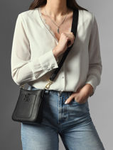 Cross Body Tas Mini Cameryn Leder Lauren ralph lauren Zwart cameryn 31982184-vue-porte