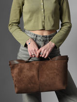 Handtas Wt Velvet Miniprix Bruin wt velvet KJ62084-vue-porte