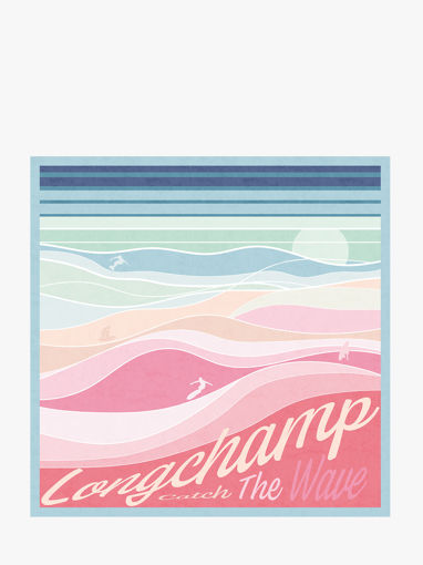 Longchamp Soie gots Sjaal Oranje