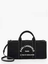 Handtas Rsg Katoen Karl lagerfeld Zwart rsg B1W50014