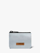 Personaliseerbaar Mini Ritsvak Cabaia Blauw pocket 82824