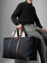 Longchamp Boxford Reistassen Blauw-vue-porte