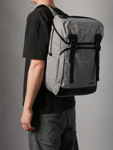 Business Rugzak David jones Grijs business PC037A-vue-porte