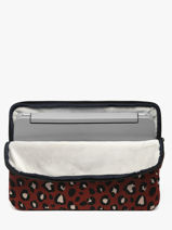 Laptophoes Met 14" Laptopvak Cabaia Zwart accessoire SLEEVE14-vue-porte