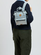 Rugzak Adventurer Gerecycleerd Polyester Cabaia Zilver adventurer XS-vue-porte