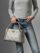Handtassen Karnilla Logo Guess Beige karnilla logo OS990106-vue-porte