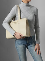 Schoudertas Aury Re Valentino Beige aury re VBS9OB01-vue-porte