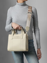 Handtas Aury Re Valentino Wit aury re VBS9OB05-vue-porte