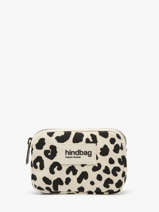 Portemonnee Hindbag Beige leopard LE