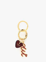 Sleutelhanger Lancel Rood charms A14116
