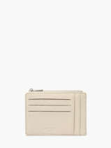 Kaarthouder Leder Hexagona Beige confort 468374