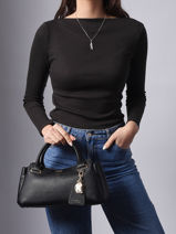 Handtas Evie Guess Beige evie BG966406-vue-porte