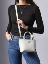Handtas Arnela Polyurethaan Guess Wit arnela NY949675-vue-porte