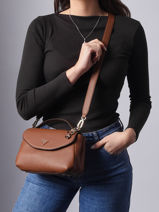 Cross Body Tas Evie Guess Bruin evie BG966420-vue-porte