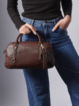 Handtas Marsha Guess Bruin marsha BG950106-vue-porte