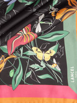 Zijden Sjaal Tutti Fleuri 90x90cm Lancel Zwart tutti fleuri A13494-vue-porte