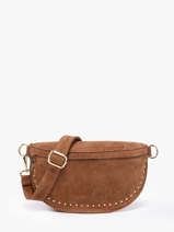Heuptasje Leder Milano Bruin velvet VE25111