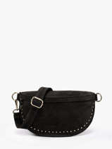 Heuptasje Leder Milano Zwart velvet VE25111