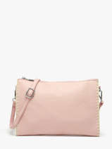 Cross Body Tas Brodery Miniprix Roze brodery 19676