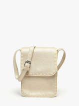 Cross Body Tas Brodery Miniprix Goud brodery 19675