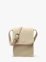 Cross Body Tas Brodery Miniprix Bruin brodery 19675