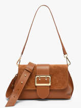 Handtas Velvet Caviar Leder Milano Bruin velvet caviar VC25114