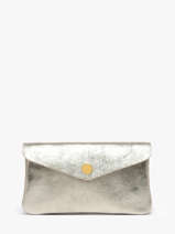 Portemonnee Leder Milano Goud nine NI23113O