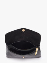 Portemonnee Leder Milano Zwart nine NI23113O-vue-porte