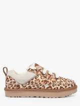 Sneakers Uit Leder Ugg Bruin women 1181071