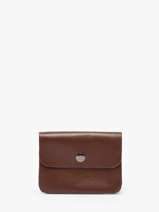 Portemonnee Caviar Leder Milano Bruin caviar CA23092