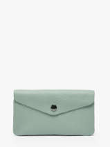 Portemonnee Caviar Leder Milano Groen caviar CA23113