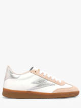 Sneakers Uit Leder Semerdjian Wit women EMILY312