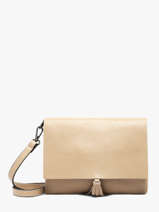 Cross Body Tas Caviar Leder Milano Beige caviar CA22112