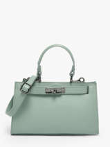 Sac Port� Main Caviar Leder Milano Groen caviar CA25114