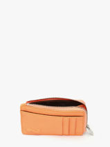 Portemonnee Met Kaarthouder Original N Leder Nathan baume Oranje original n 217N-vue-porte