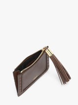 Kaarthouder Premier Flirt Leder Lancel Bruin premier flirt A14033-vue-porte