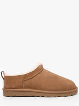 Pantoffels Uit Leder Ugg Bruin men 1180190