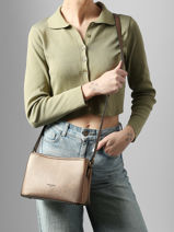 Cross Body Tas Zora Hexagona Bruin zora 8620232-vue-porte