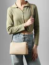 Cross Body Tas Zora Hexagona Beige zora 8620232-vue-porte