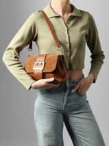 Handtas Velvet Caviar Leder Milano Beige velvet caviar VC25114-vue-porte
