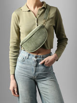 Heuptasje Milano Groen velvet VE25111-vue-porte