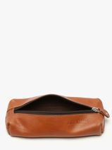 Pennenzak Paul marius Bruin vintage PLUMIER-vue-porte